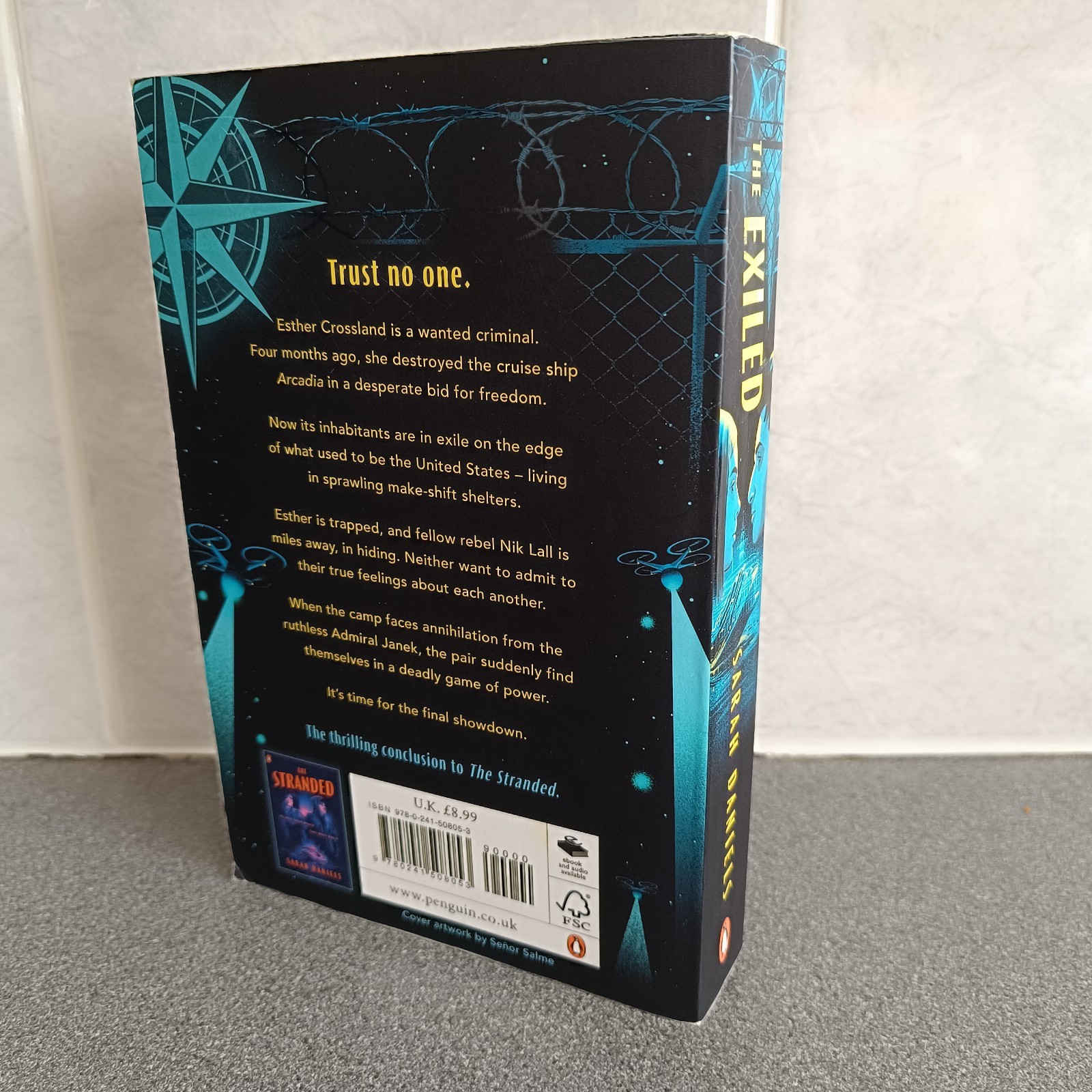 Pre-loved The Exiled by Sarah Daniels (Paperback Book)