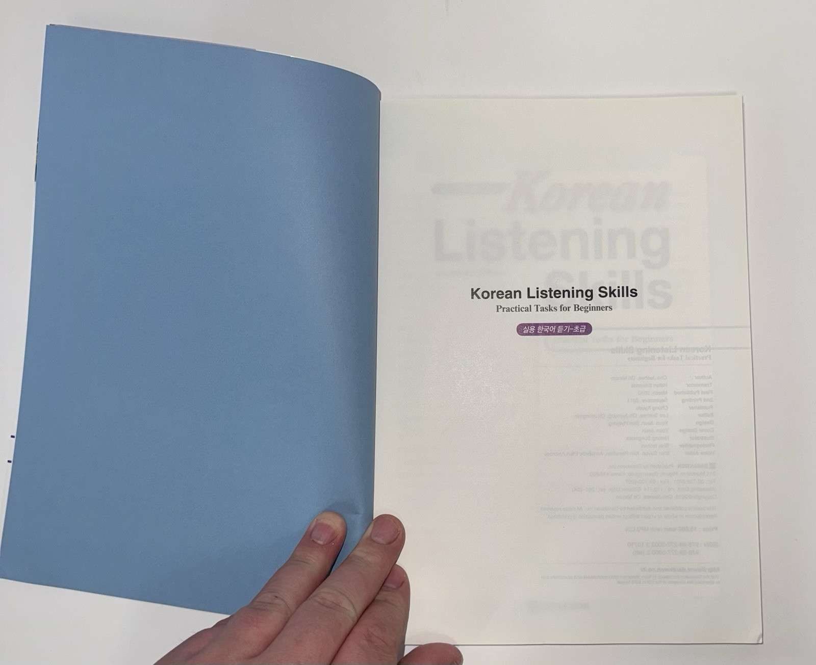 Korean Listening Skills Beginner Workbook MP3 CD Darakwon Learn Korean