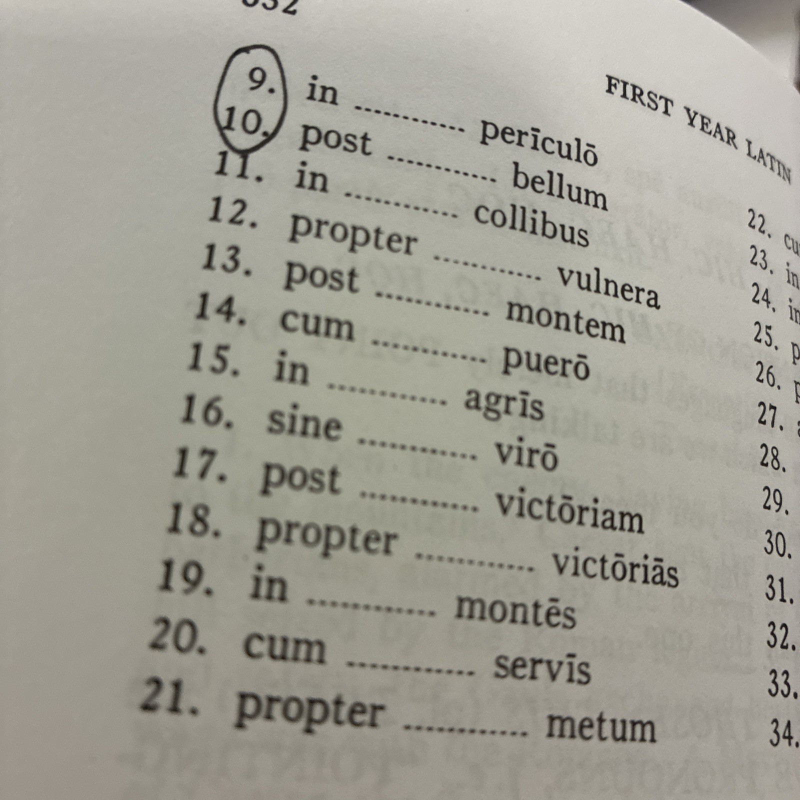 Henle First Year Latin Set – Text and Grammar Book