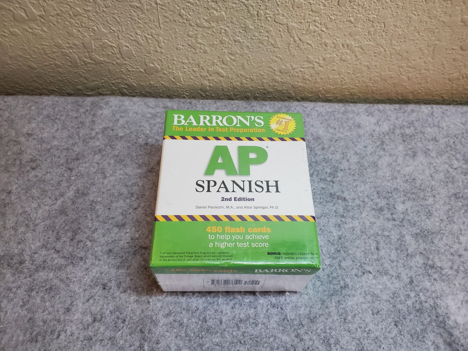 Barron’s AP Prep Ser.: AP Spanish Flashcards, Second Edition: up-To-Date Review