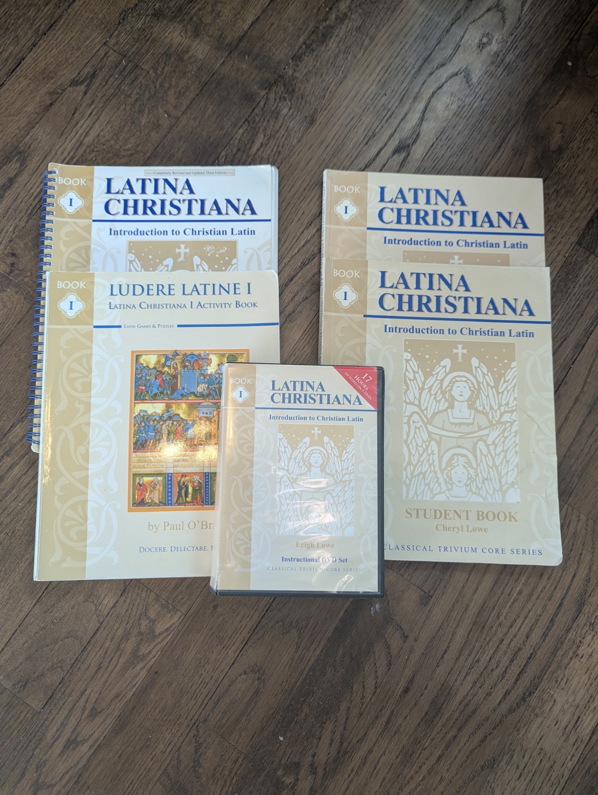 Latina Christiana, Memoria Press, Cheryl Lowe, Intro to Christian Latin Set