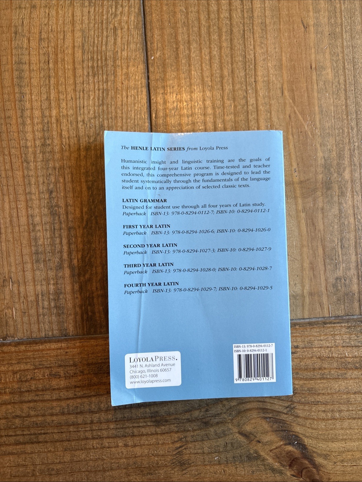 Henle Latin Ser.: Latin Grammar by Robert J. Henle (1980, Trade Paperback)