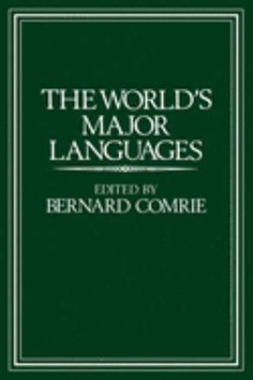 The World’s Major Languages Paperback