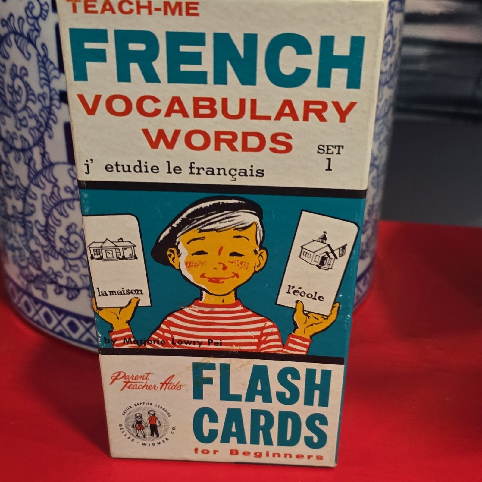 McGraw-Hill French Vocabulary Words Flash Cards Beginner 1959