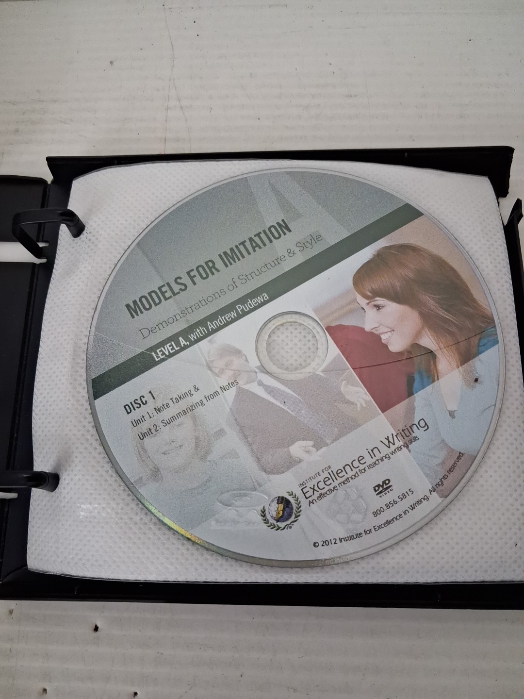 Institute Excellence Writing Demonstrations of Structure & Style A 10 DVD