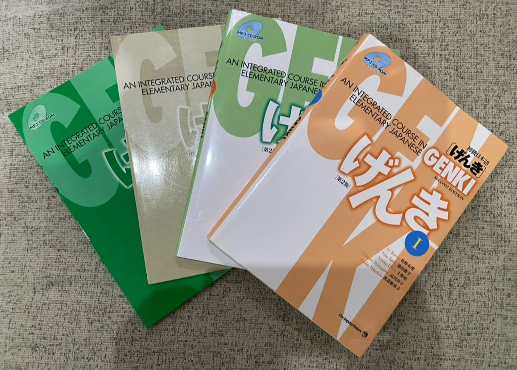 GENKI 2nd Edition Vol. 1 & 2 Workbook Answer Key Set Japanese Textbooks