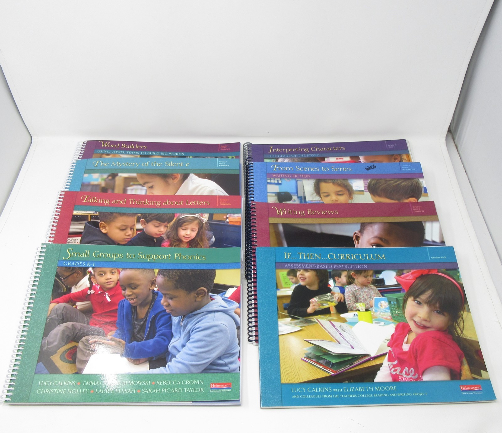 Units of Study Phonics Reading Writing Lucy Calkins Mixed Lot of 8 books K-4