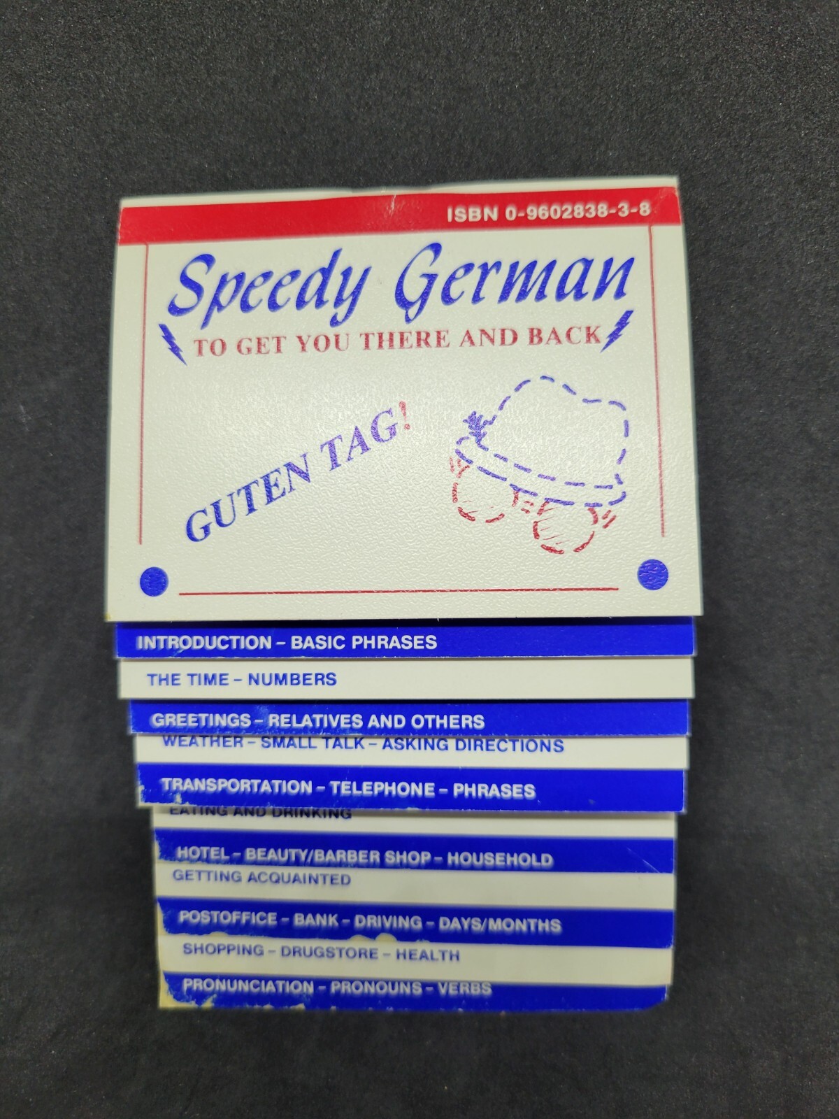 Vintage Speedy German to Get You There and Back ISBN 0-9602838-3-8