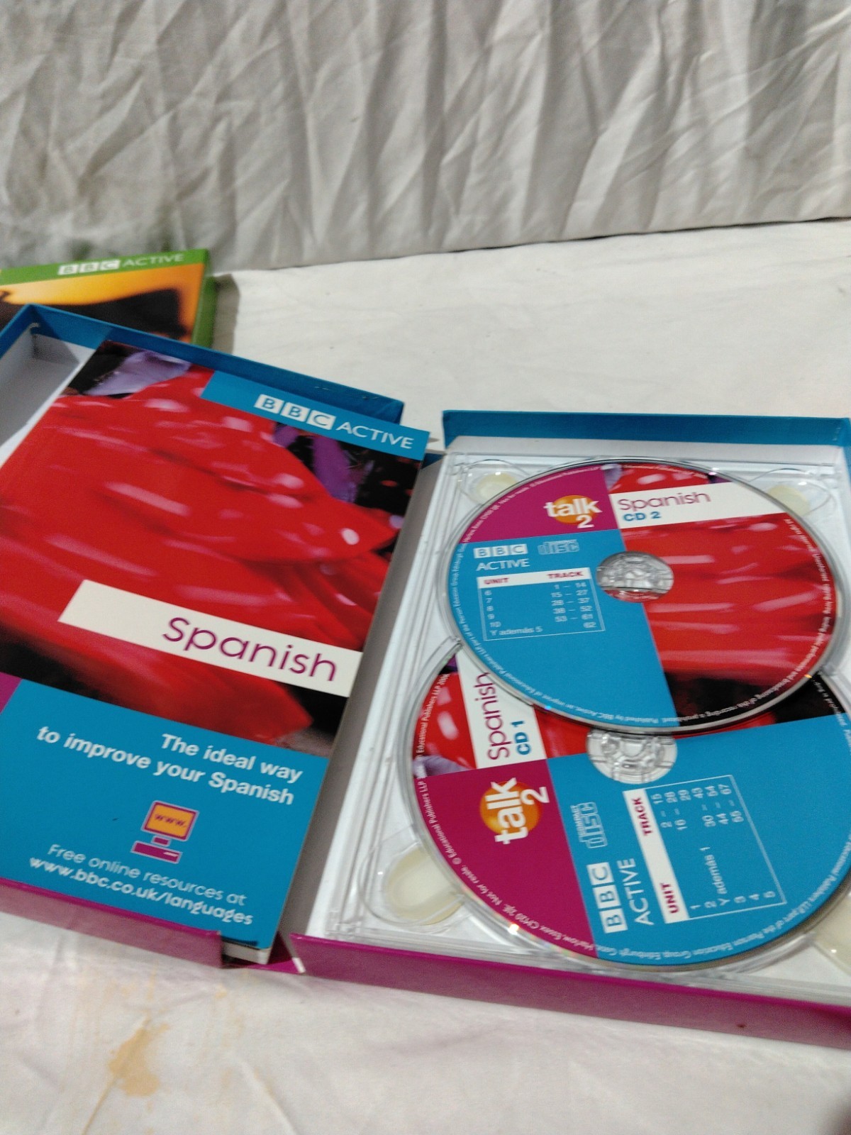 BBC Active Spanish Talk & Talk 2 Cd & Books Language Courses