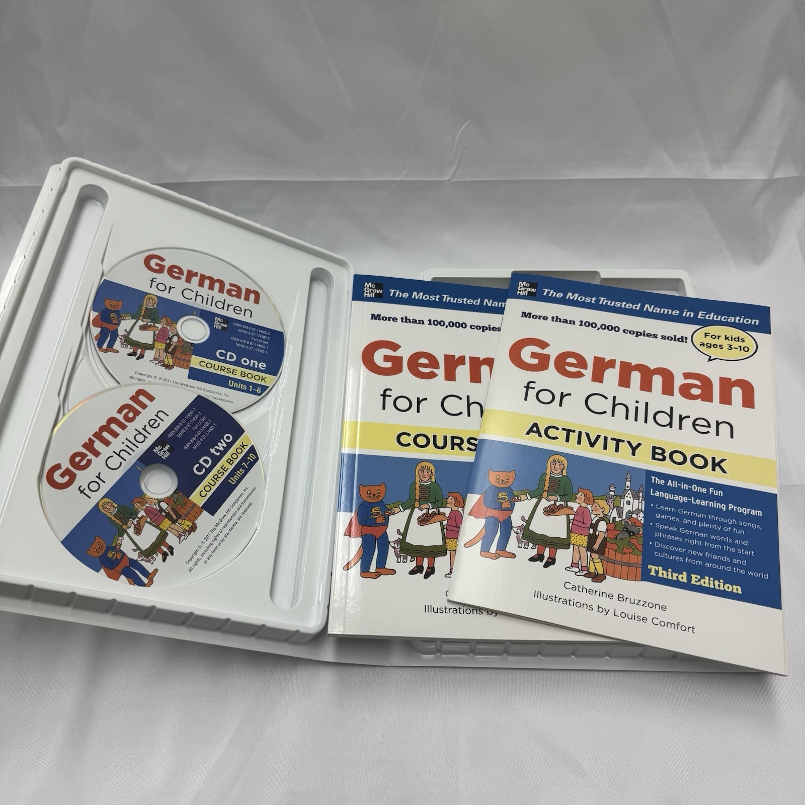 McGraw Hill German For Children Third Edition Language Leaning Program Kids 3-10