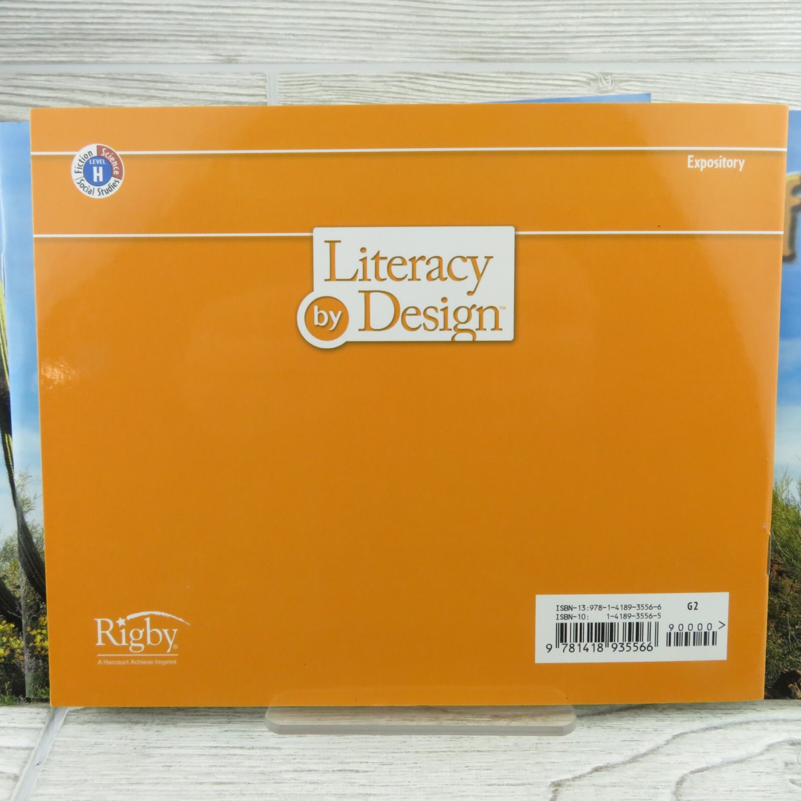 Rigby – Desert Life – Literacy by Design – Reading Level H – Lot of 6 Books