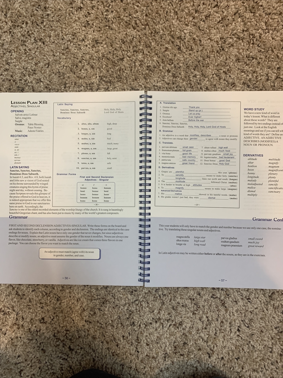 Latina Christina Teach Manual Book 1 Cheryl Lowe Homeschooling