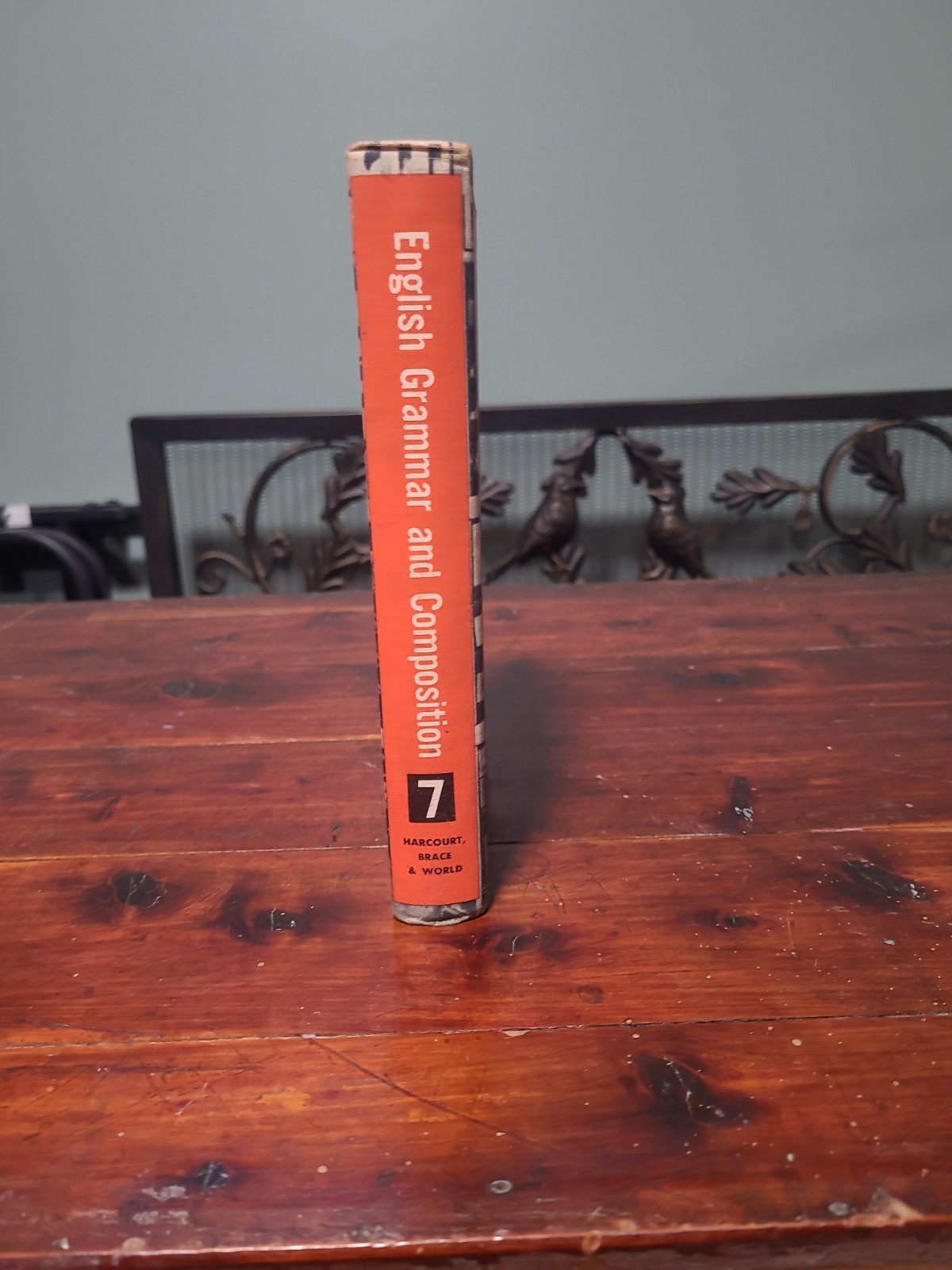 Warriner’s English Grammar and Composition 1959 Vintage Textbook Hardcover “7”