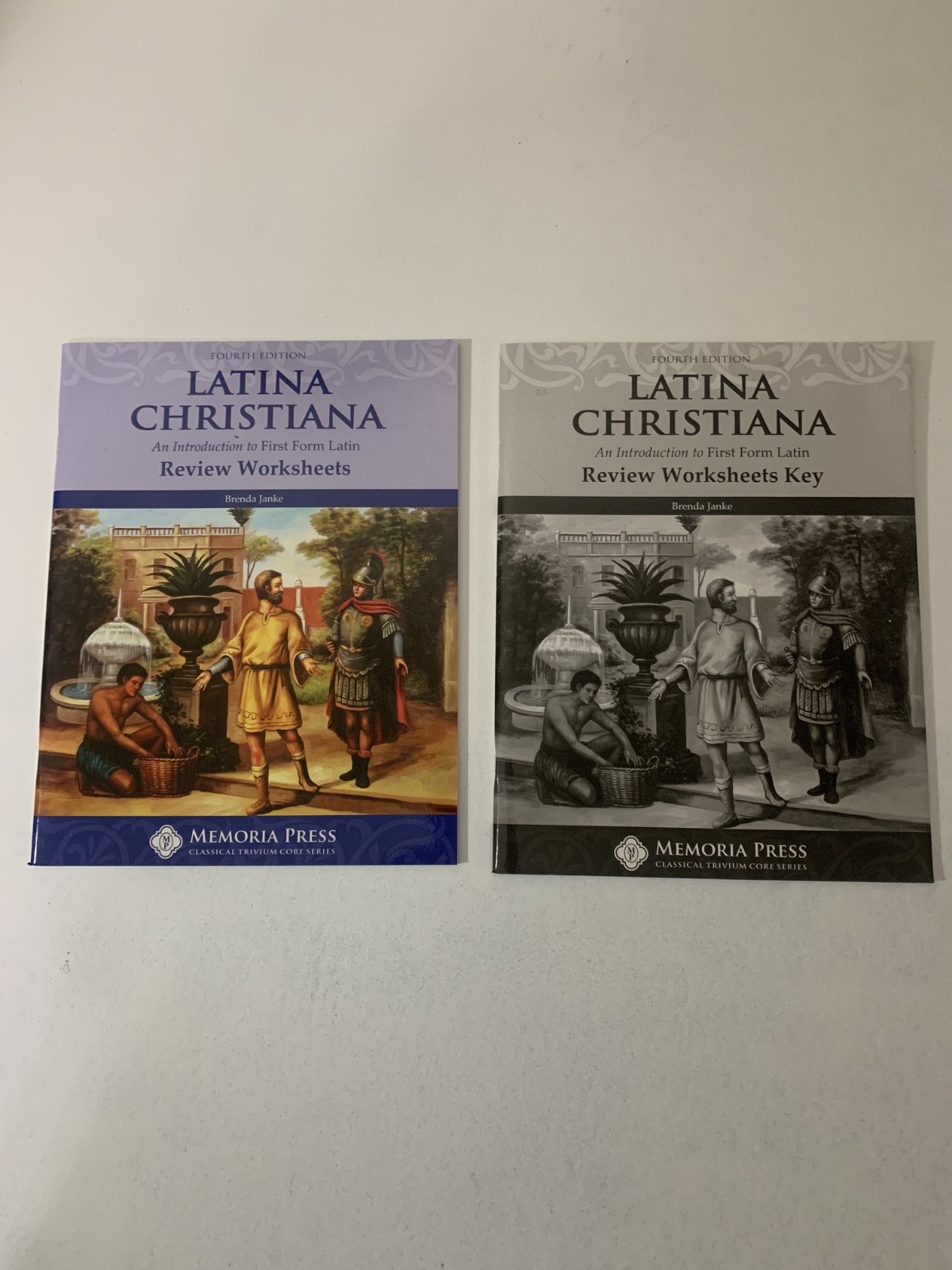 Memoria Press Latina Christiana 4th Ed lot classical education homeschool Latin