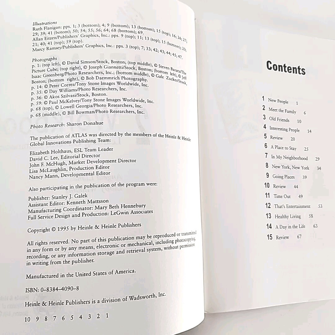 Atlas Workbook 2 By Angela Llanas & Libby Williams FIRST EDITION Book Paperback