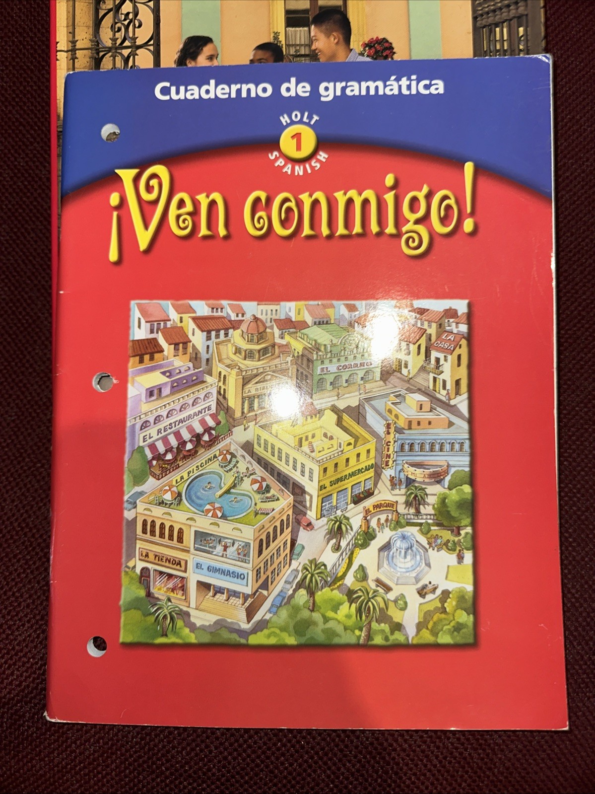 EN CAMINO: HOLT SPANISH, LEVEL 1B, ANNOTATED TEACHER’S EDITION – Hardcover *NEW*