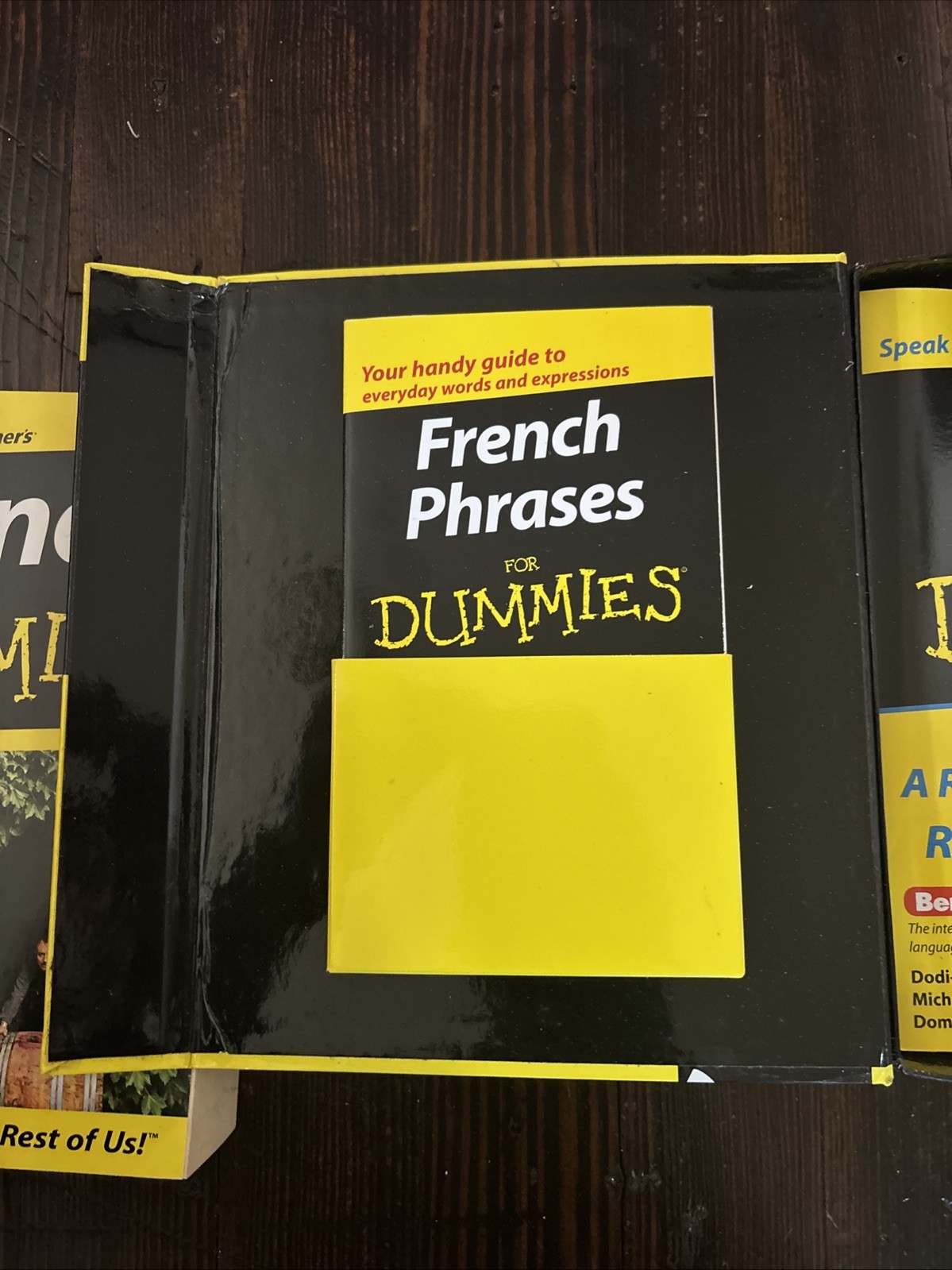 French & France For Dummies 3 Books & Audio CD-ROM Travel Guide French Phrases