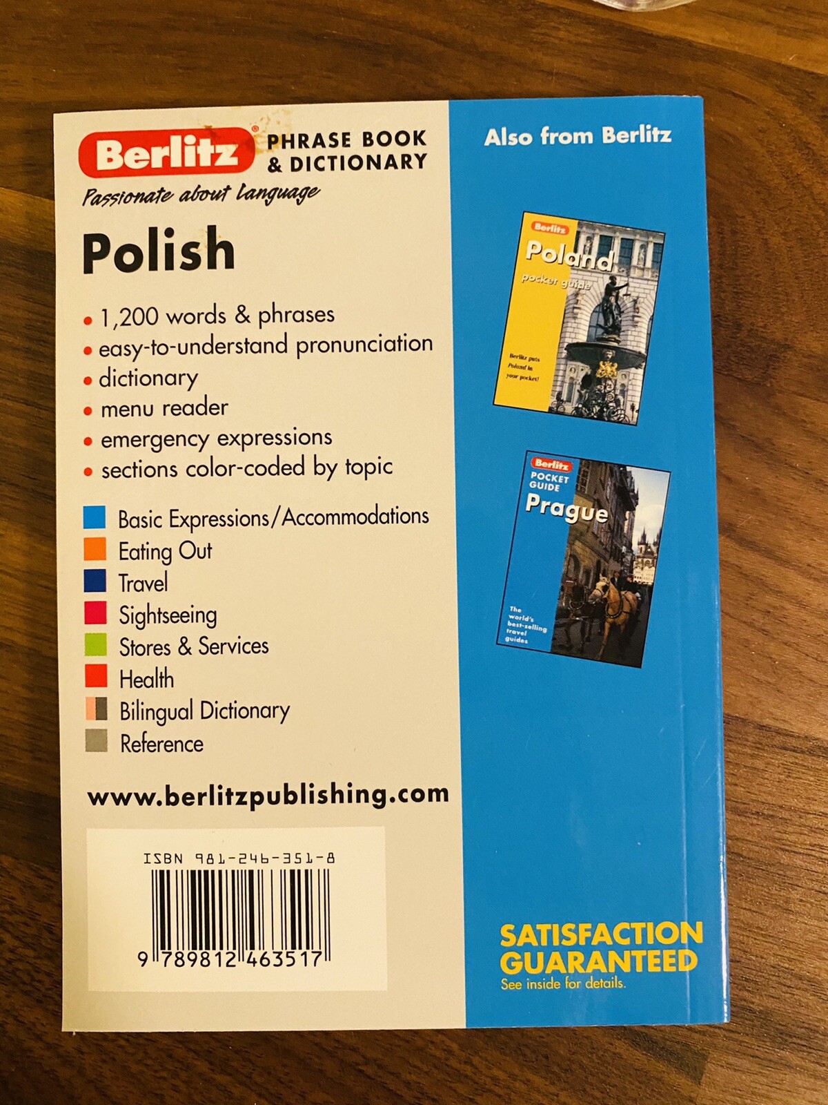 Polish- Travel Pack by Berlitz (224 Page Phrase Book & Audio CD)