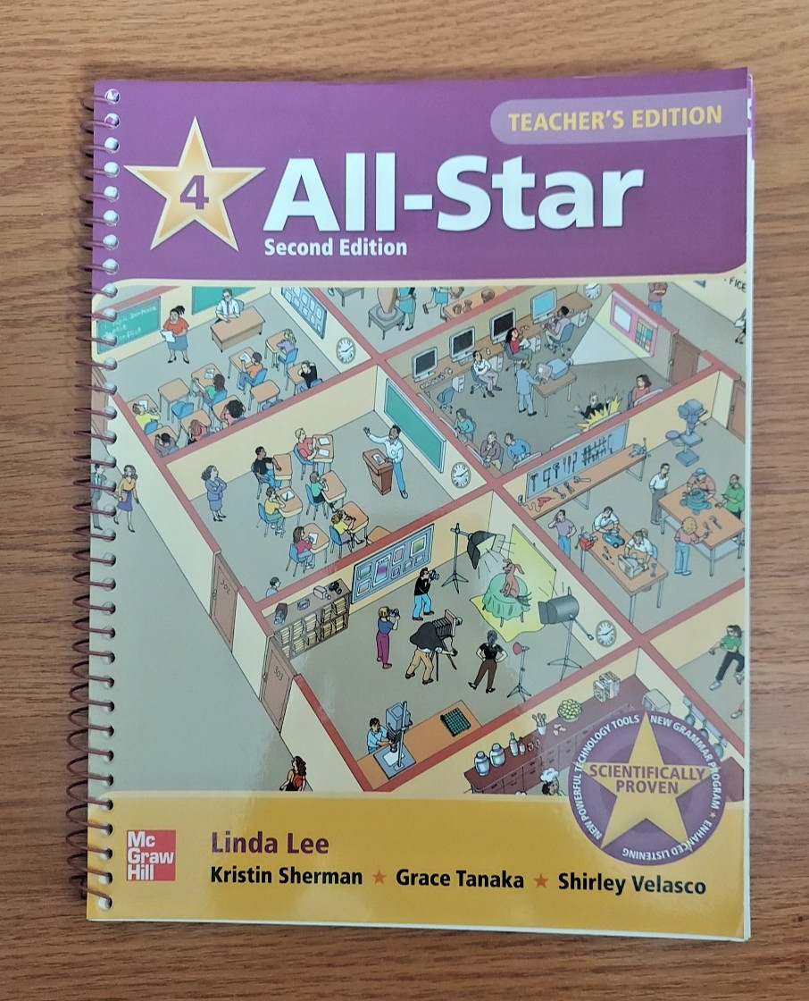 All Star Level 4 Teacher’s Edition, Second Edition Book New Spiral Bound