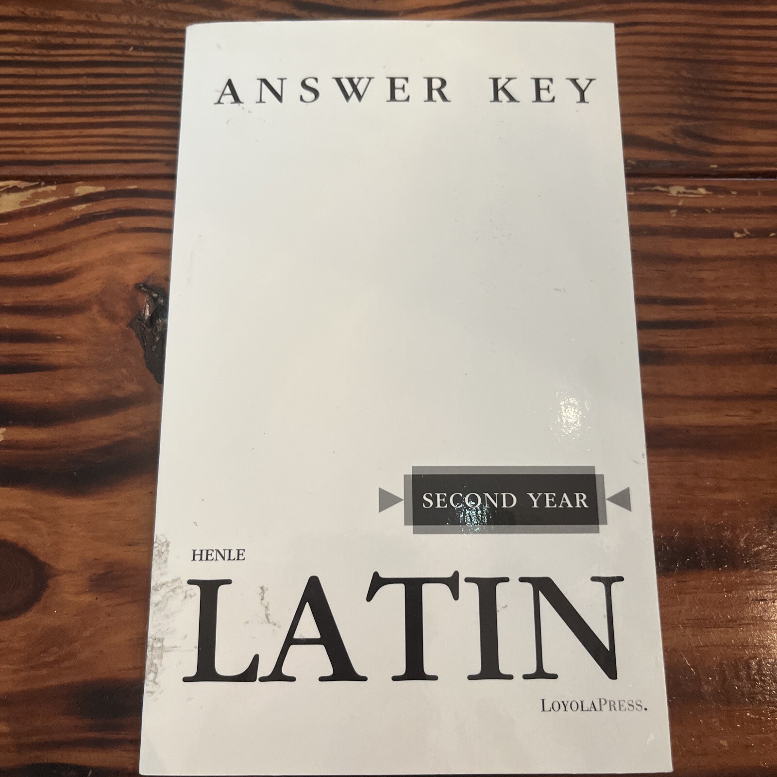 Henle Latin Ser.: Henle Latin Second Year Answer Key by Robert J. Henle…