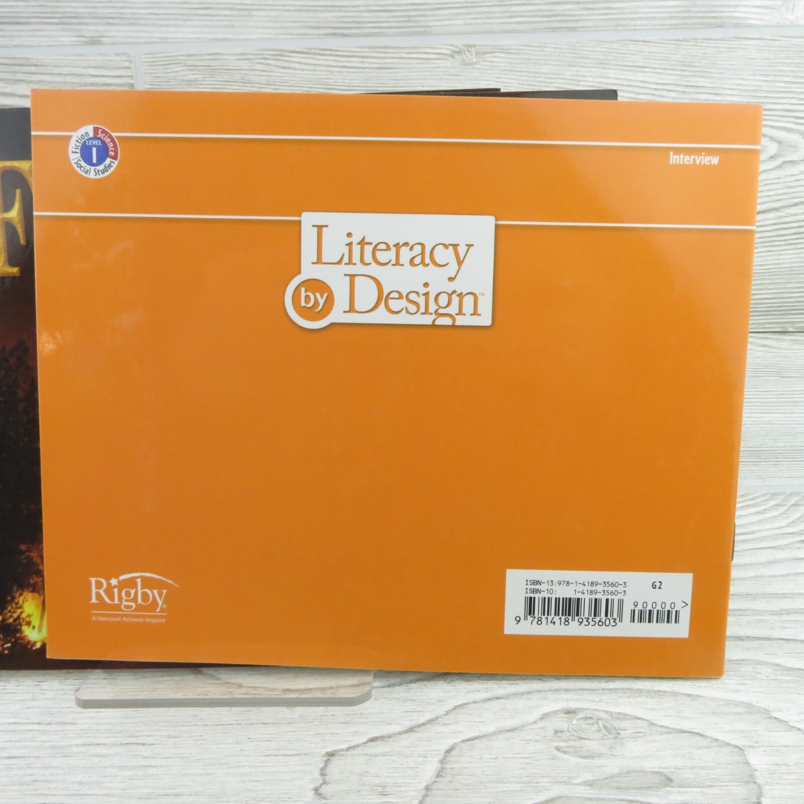 Rigby – Forest Fire! – Literacy by Design – Reading Level I – Lot of 3 Books