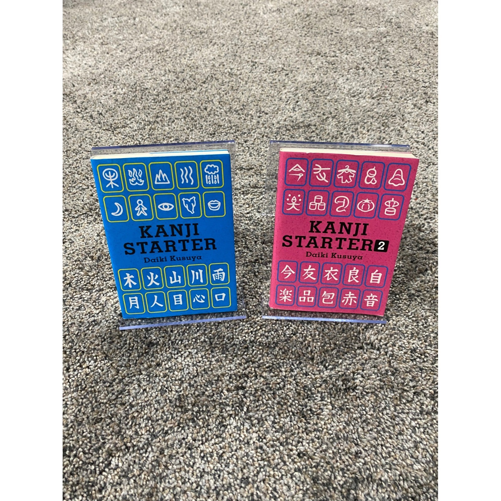 Kanji Starter 1 & 2 Daiki Kusuya Japanese Language Learning Books Set IBC