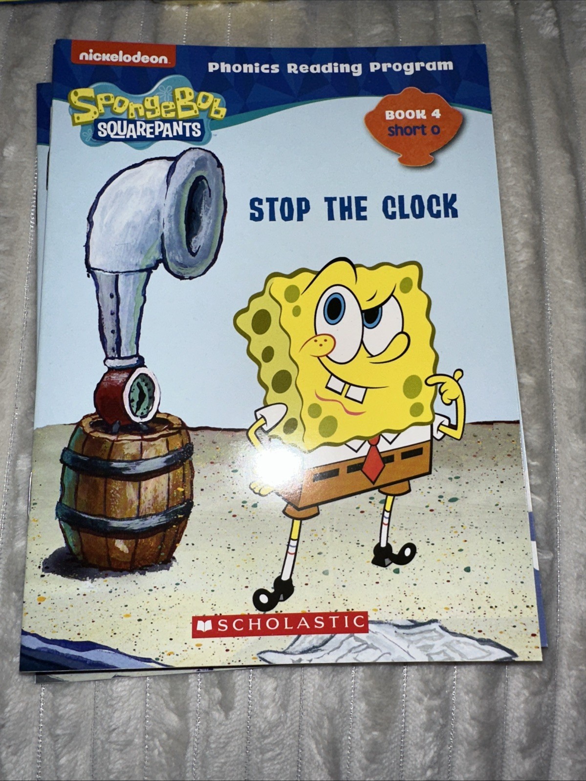SCHOLASTICS LEARN TO READ WITH SPONGEBOB A PHONICS READING PROGRAM