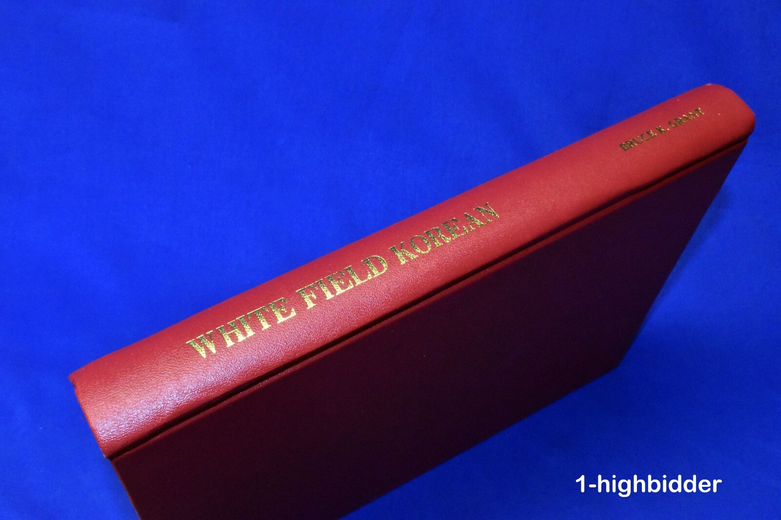 NEW! White Field Korean Bruce K Grant Moth House SLC, Utah Missionary LDS Mormon