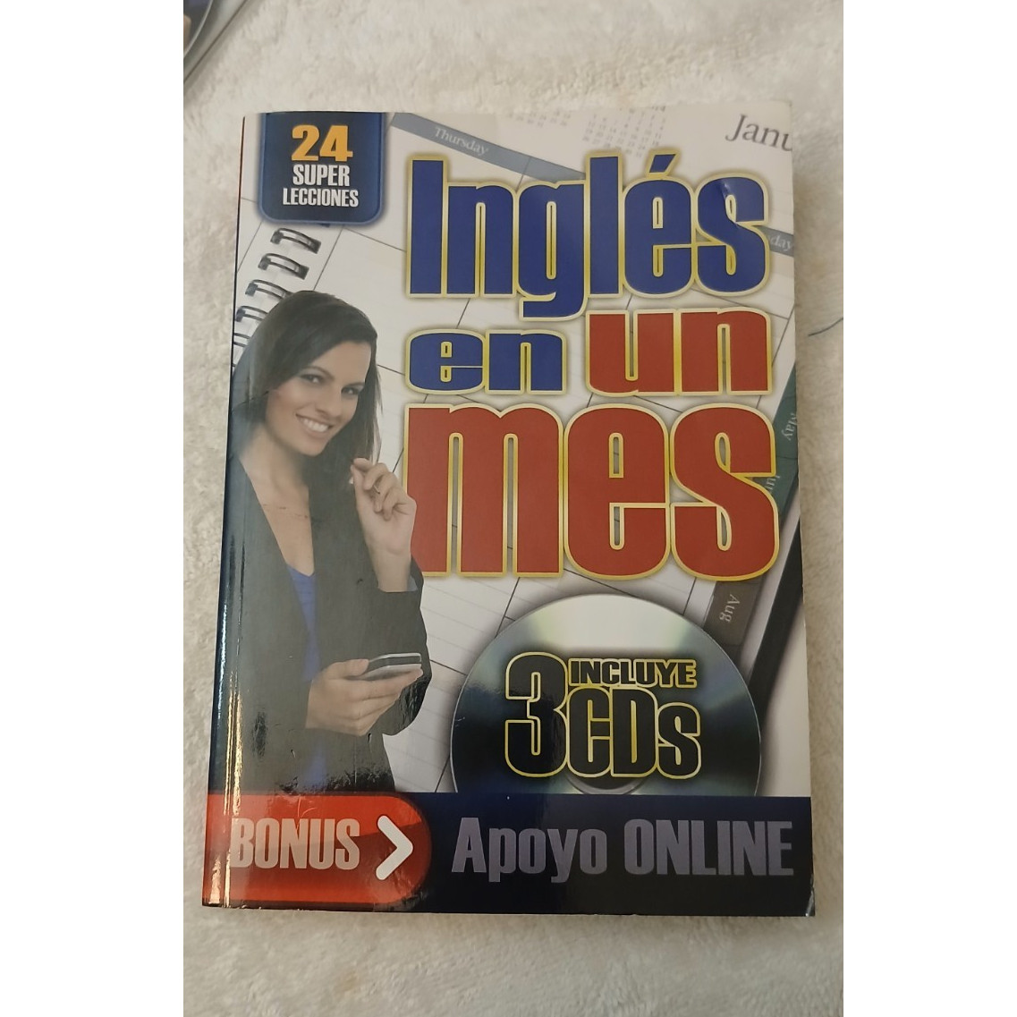 Inglés en un mes Language Course Book + 3 Audio CDs, 1st Edition (2010)