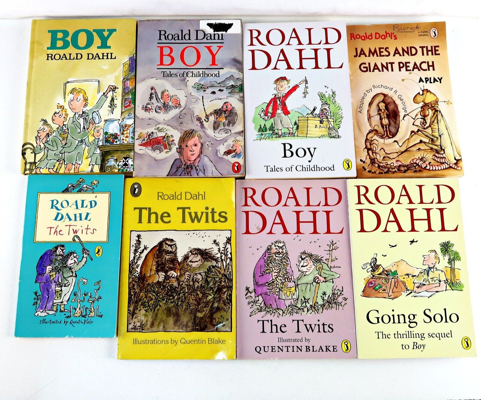 Roald Dahl – Bulk Lot Of 38 Books – Mixed Titles – Various Conditions – Children