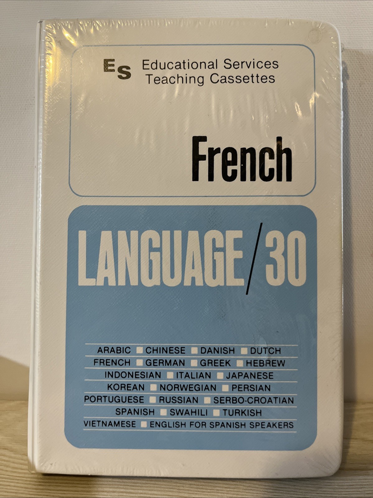 Educational Services Teaching Cassettes Learn French Brand New 1974 NOS SEALED