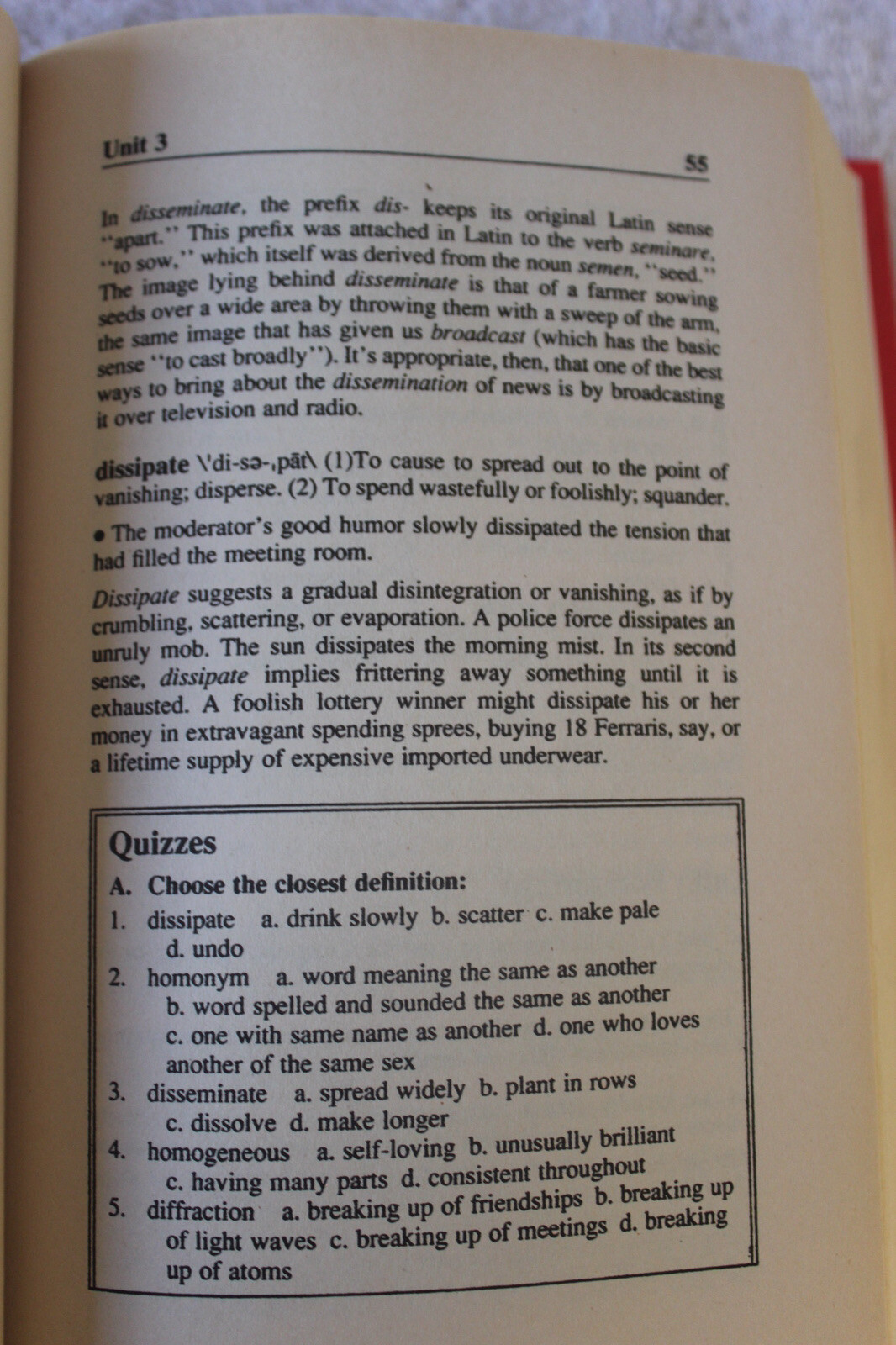 Webster’s New Explorer Vocabulary Skill Builder – Created by Merriam-Webster