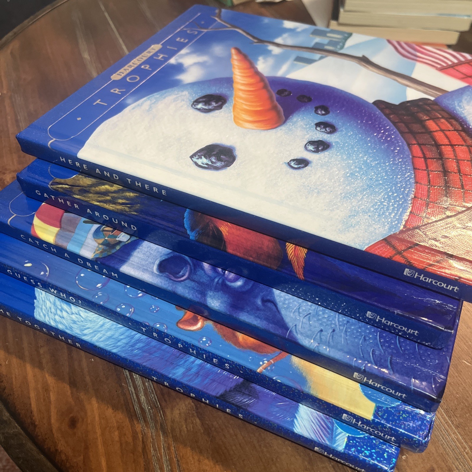 Harcourt Trophies Grade 1 Complete Set 5 Lot books Leveled Reader 2005