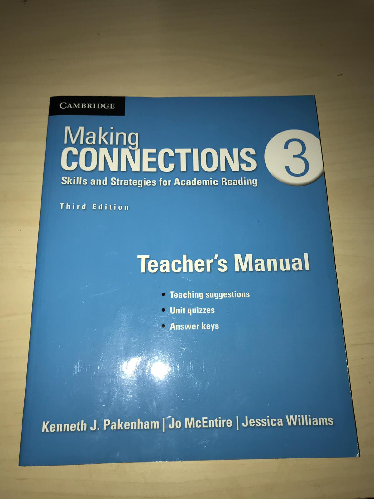 Making Connections Level 3: Skil… by Pakenham, Kenneth J. Paperback / softback