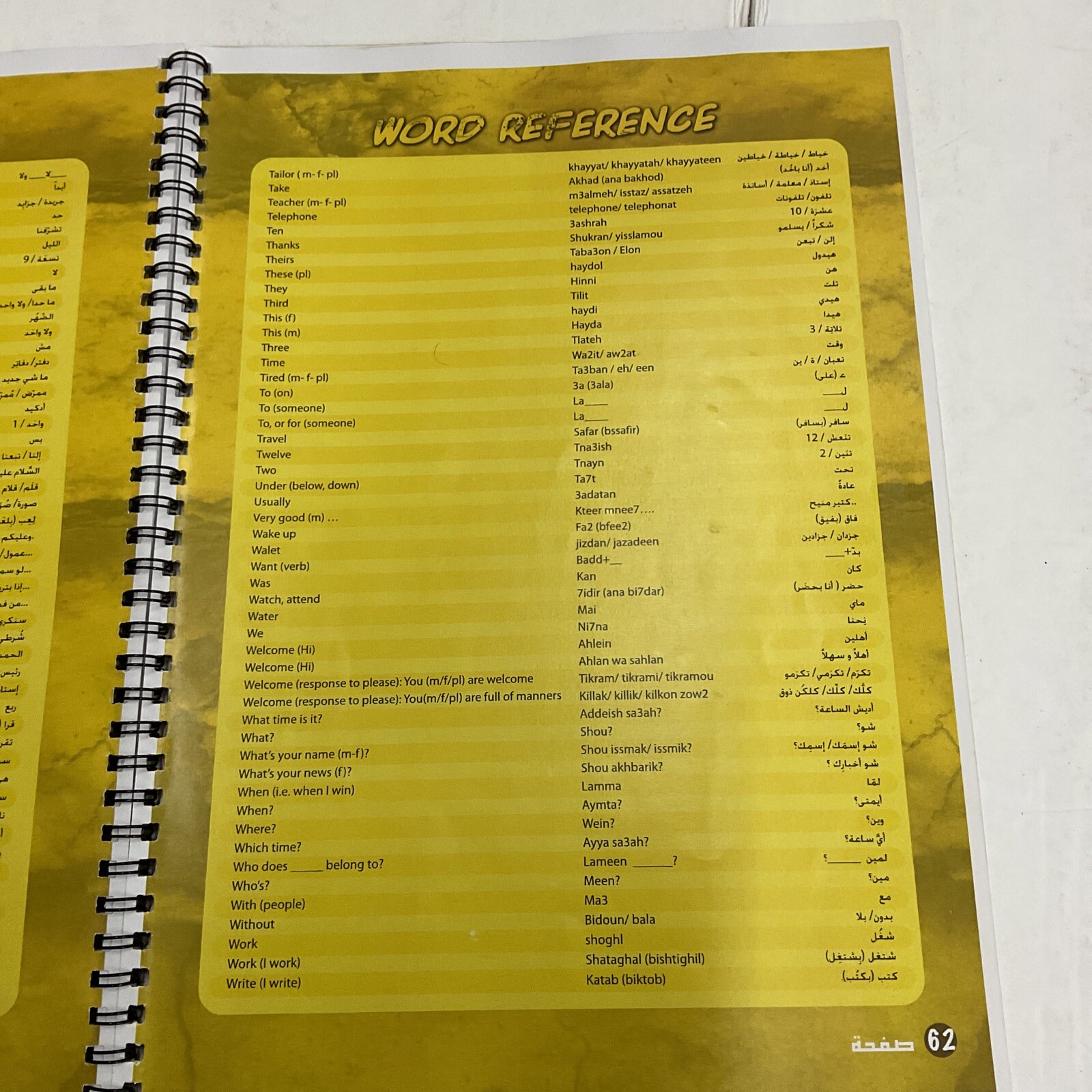 Urban Arabic! A complete course Book 1 Draft copy