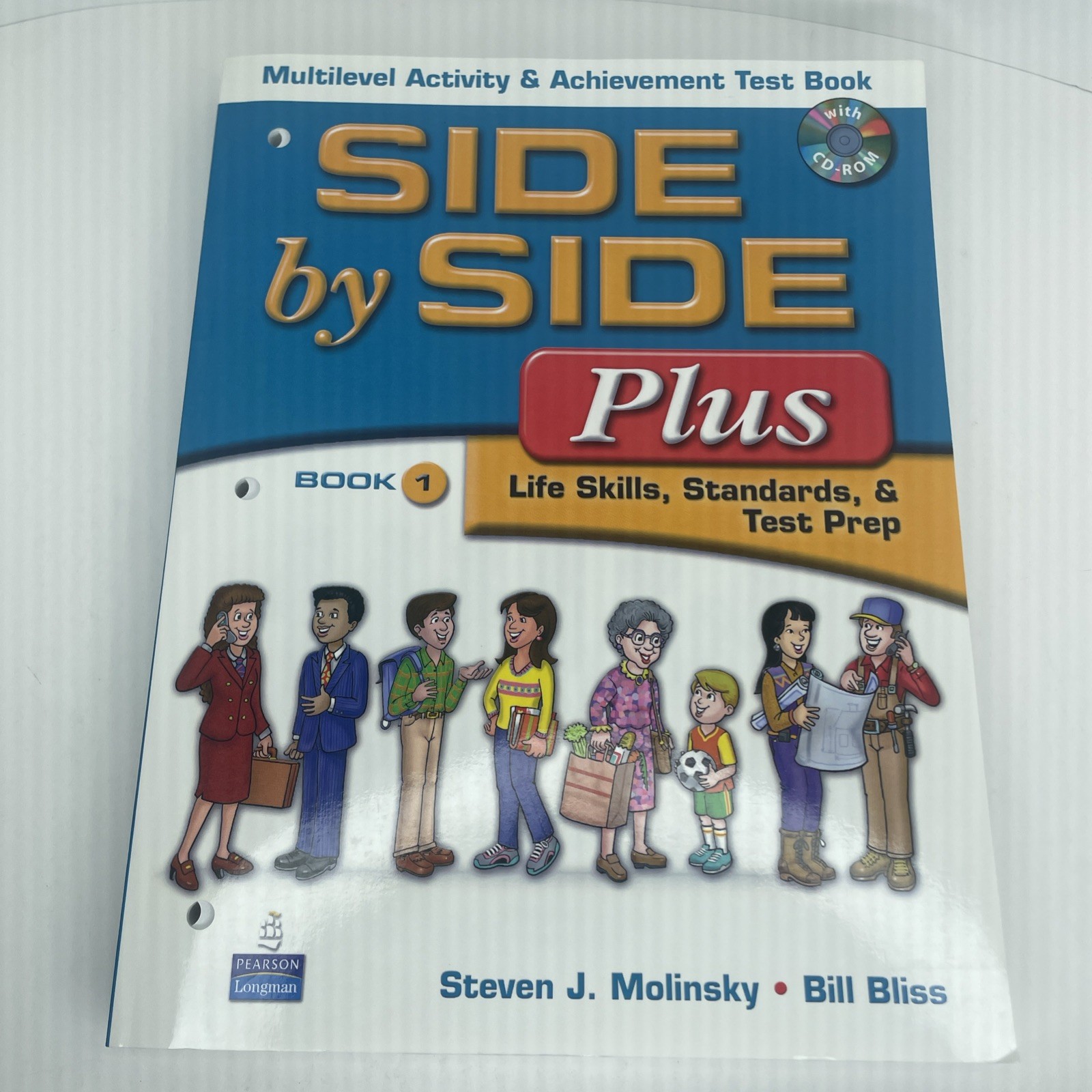 SIDE BY SIDE PLUS MULTILEVEL ACTIVITY ACHIEVEMENT TEST BOO By Steven J. Molinsky