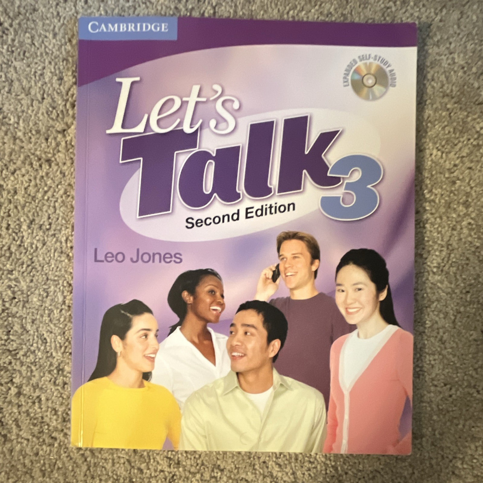 Cambridge Let’s Talk 3 2nd Ed B1 Intermediate w/ Audio Book Leo Jones 2005