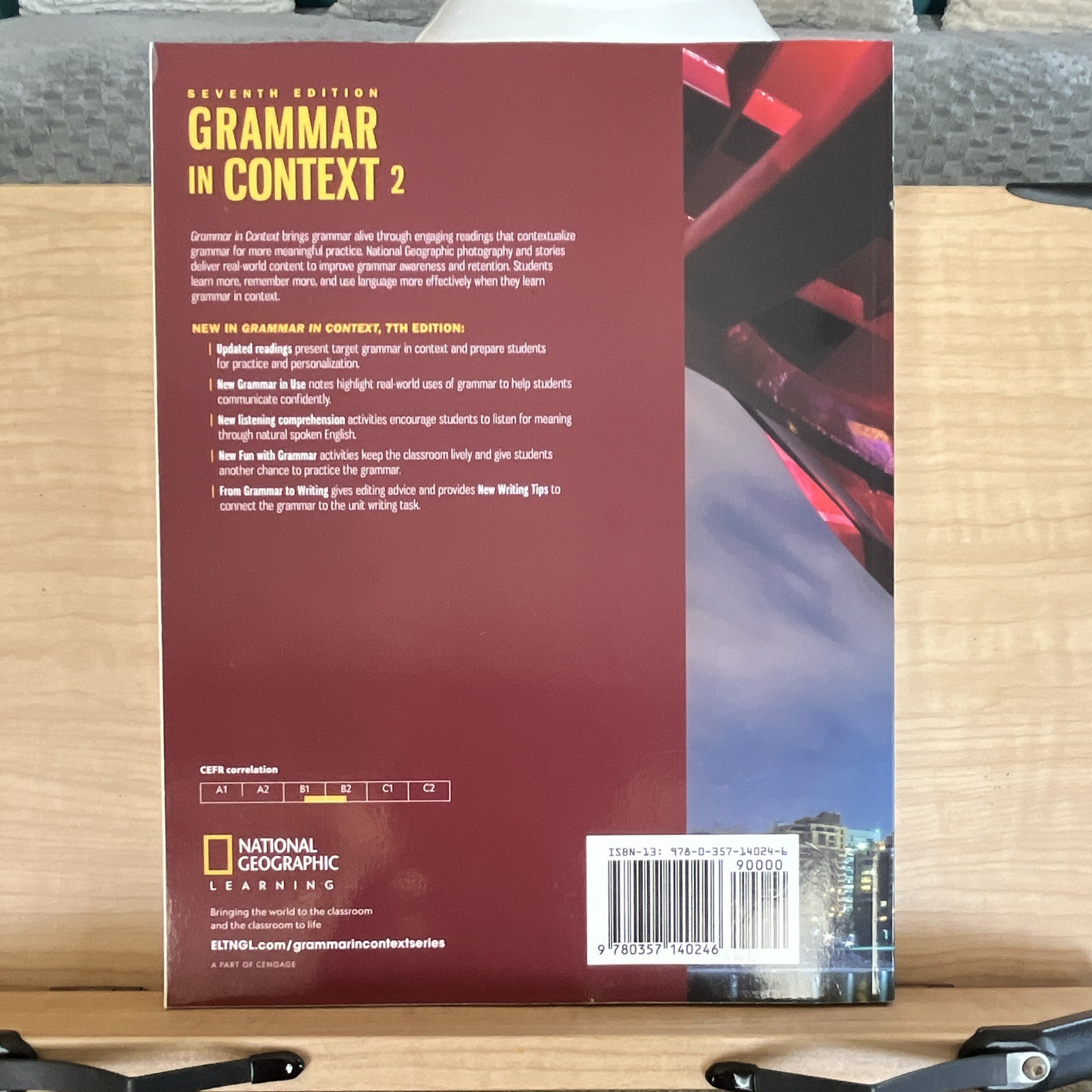 National Geographic Learning Grammar in Context 2, 7th Ed Student Book