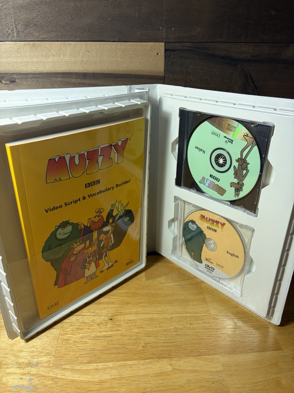 Muzzy BBC Italian Language Course 6 DVD Set