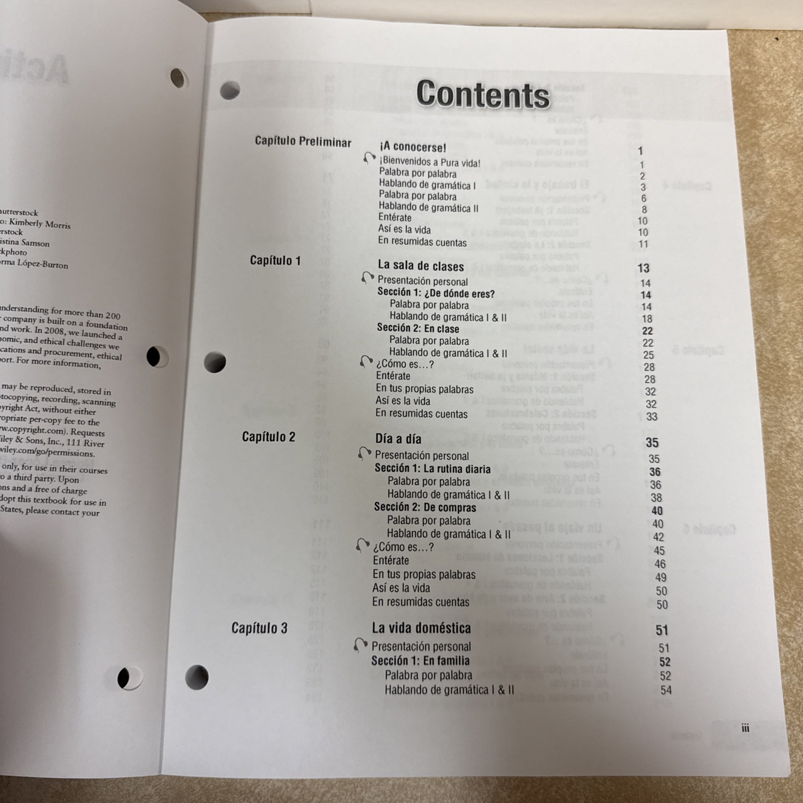 Activities Manual Pura Vida PURA: Beginning Spanish Norma Lopez-Burton NEW 2014