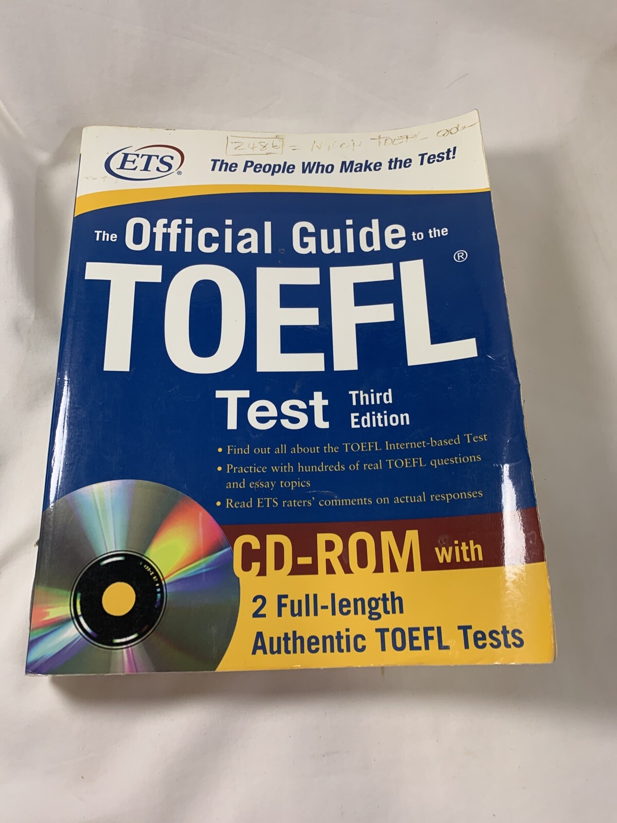 Official Guide to the TOEFL by McGraw-Hill ~ NO CD ~