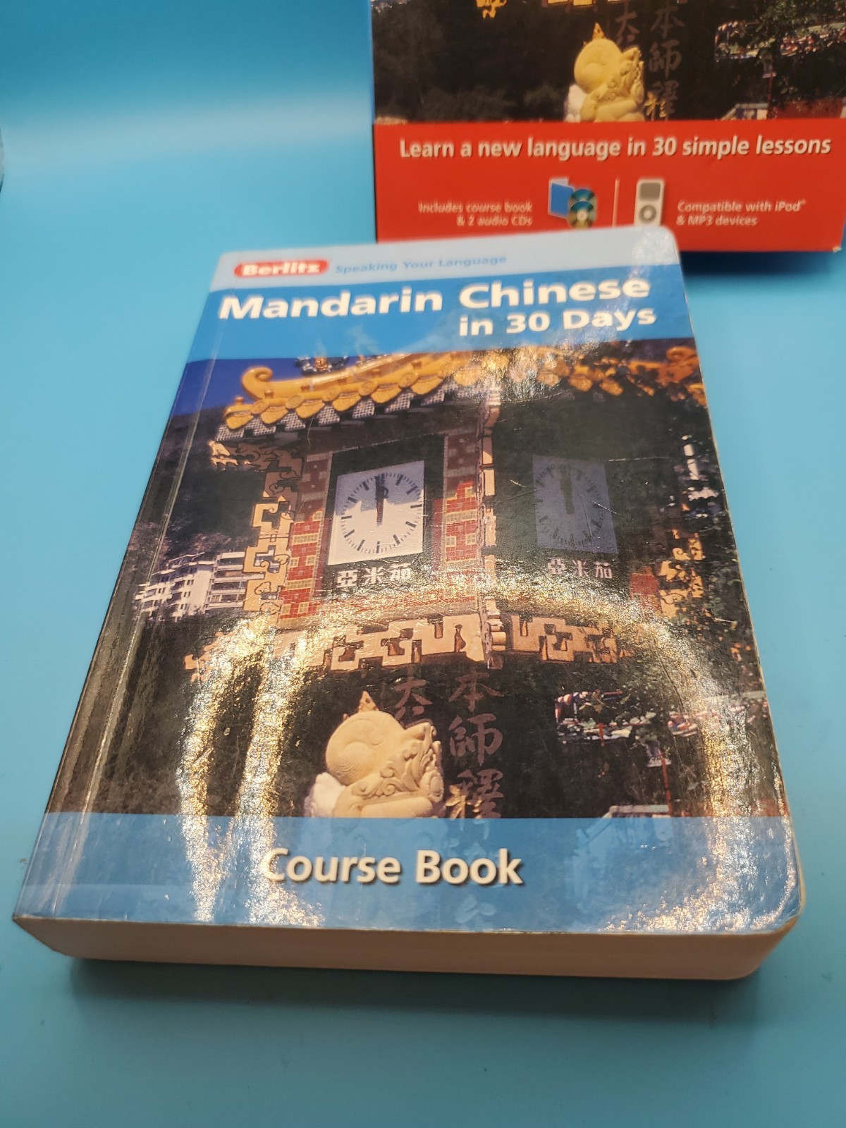 Berlitz Language: Mandarin Chinese in 30 Days Paperback Book Berlitz 2 DISCS