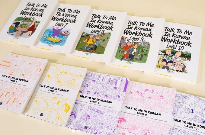 Talk To Me In Korean Levels 6-10 Package (Textbooks + Workbooks)
