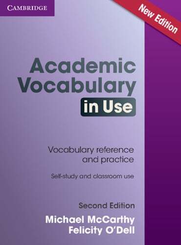 Academic Vocabulary in Use Edition with Answers by Michael McCarthy: New