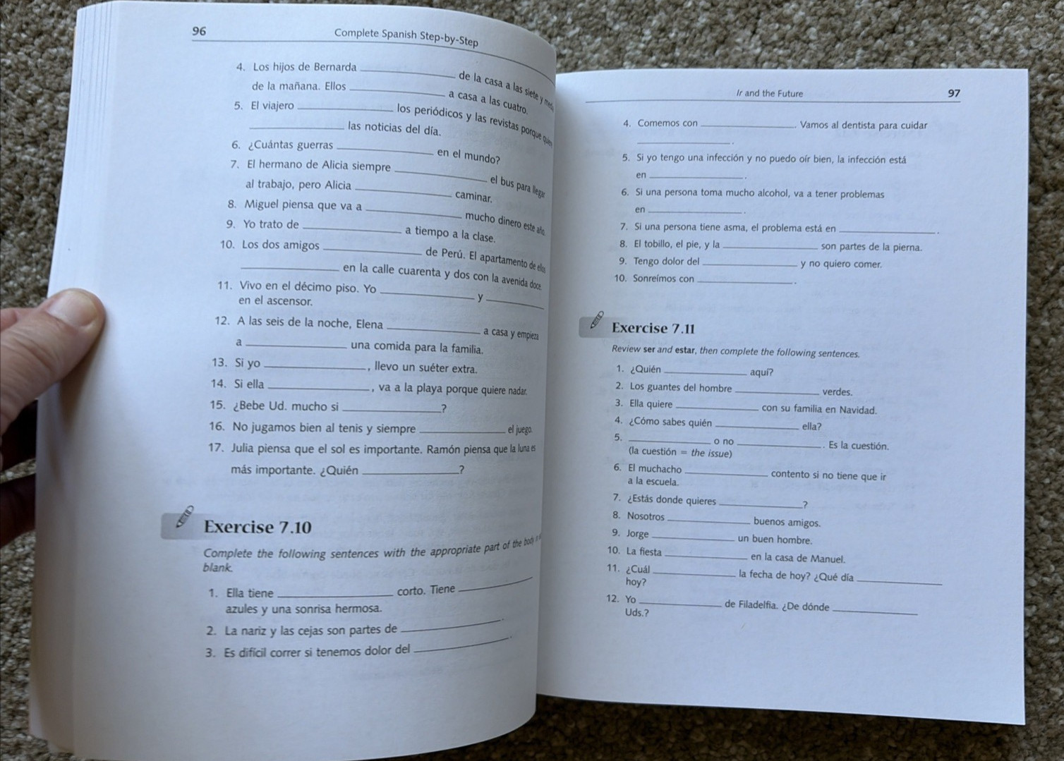 Complete Step By Step Spanish By Barbara Bregstein **LIKE NEW**