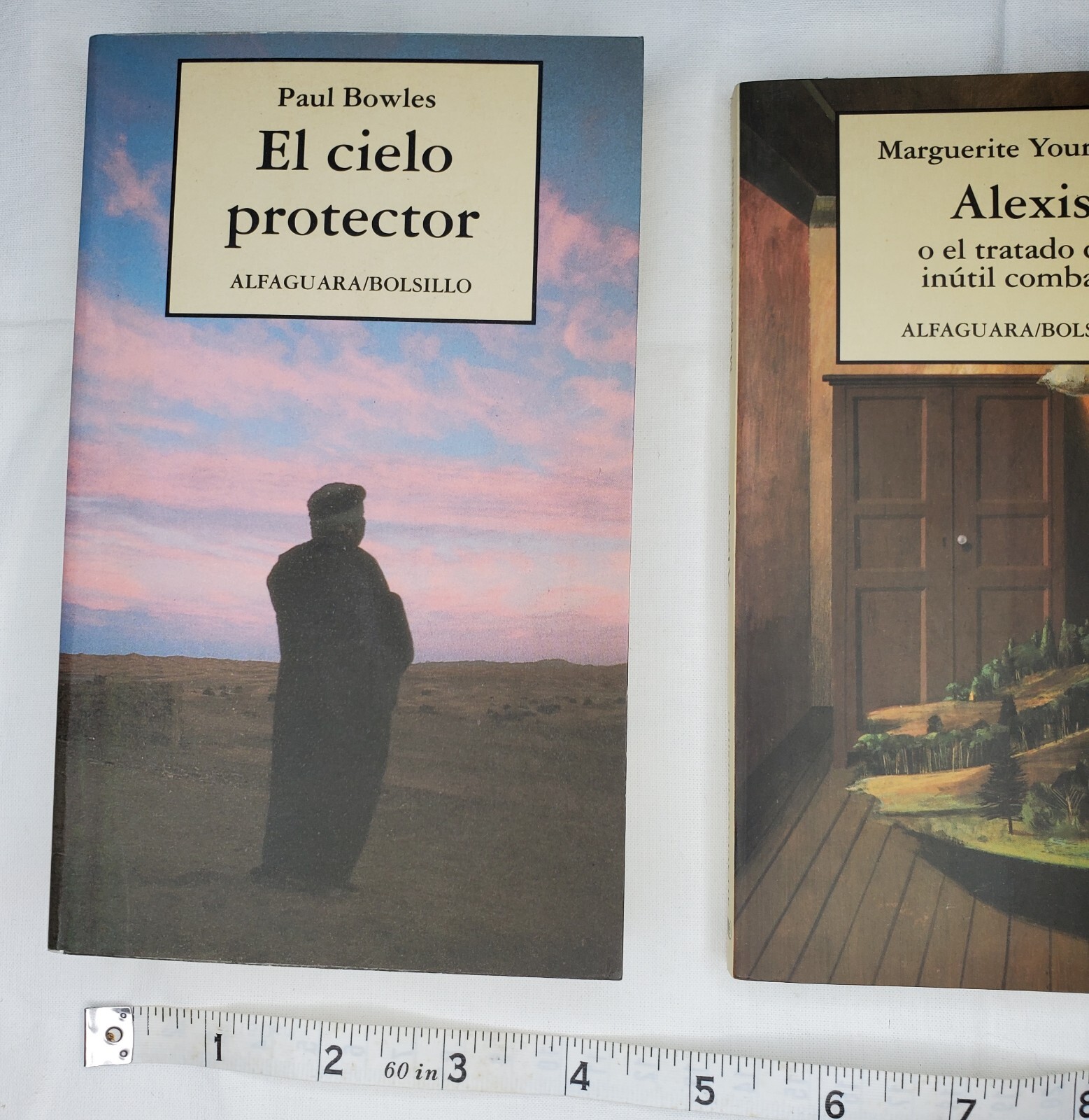 Spanish vintage books Lot of 3 Authors Bowles Queneau Yourcenar paperback