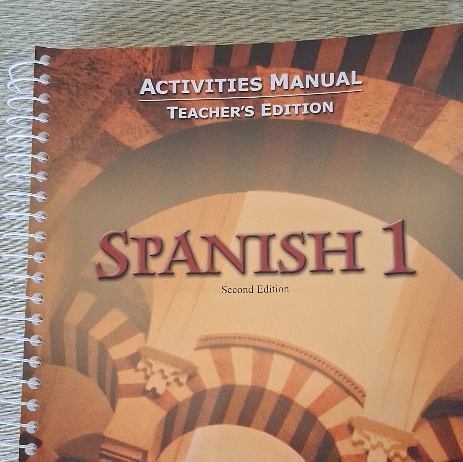 BJU Press Spanish 1 Activities Manual Teacher’s Edition 2nd Ed 2004 A1