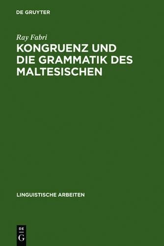 Ray Fabri Kongruenz und die Grammatik des Maltesischen (Hardback)