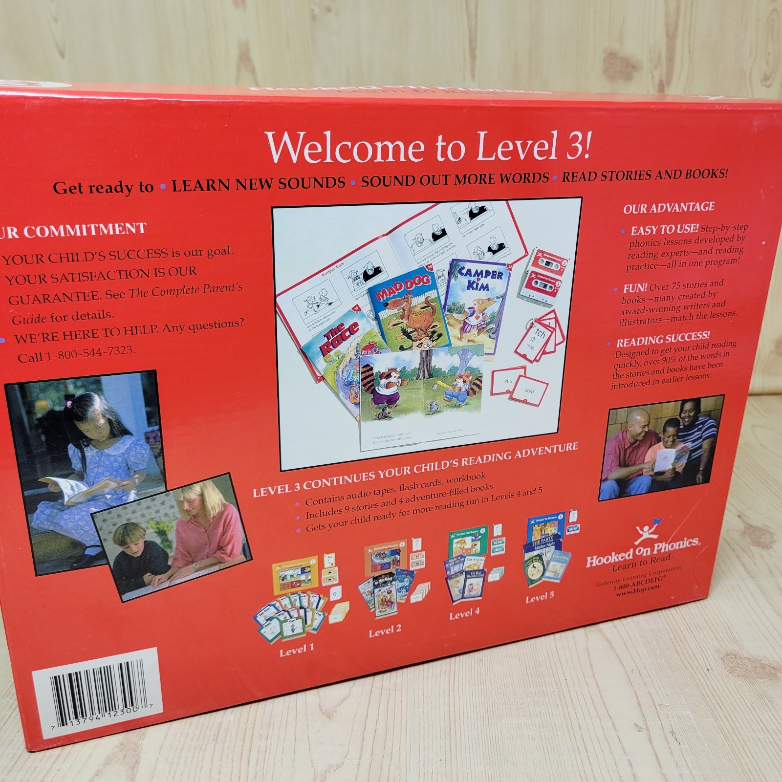 Hooked on Phonics Kits Levels 3 4 5 Learn to Read Sets Books Cassettes Cards New