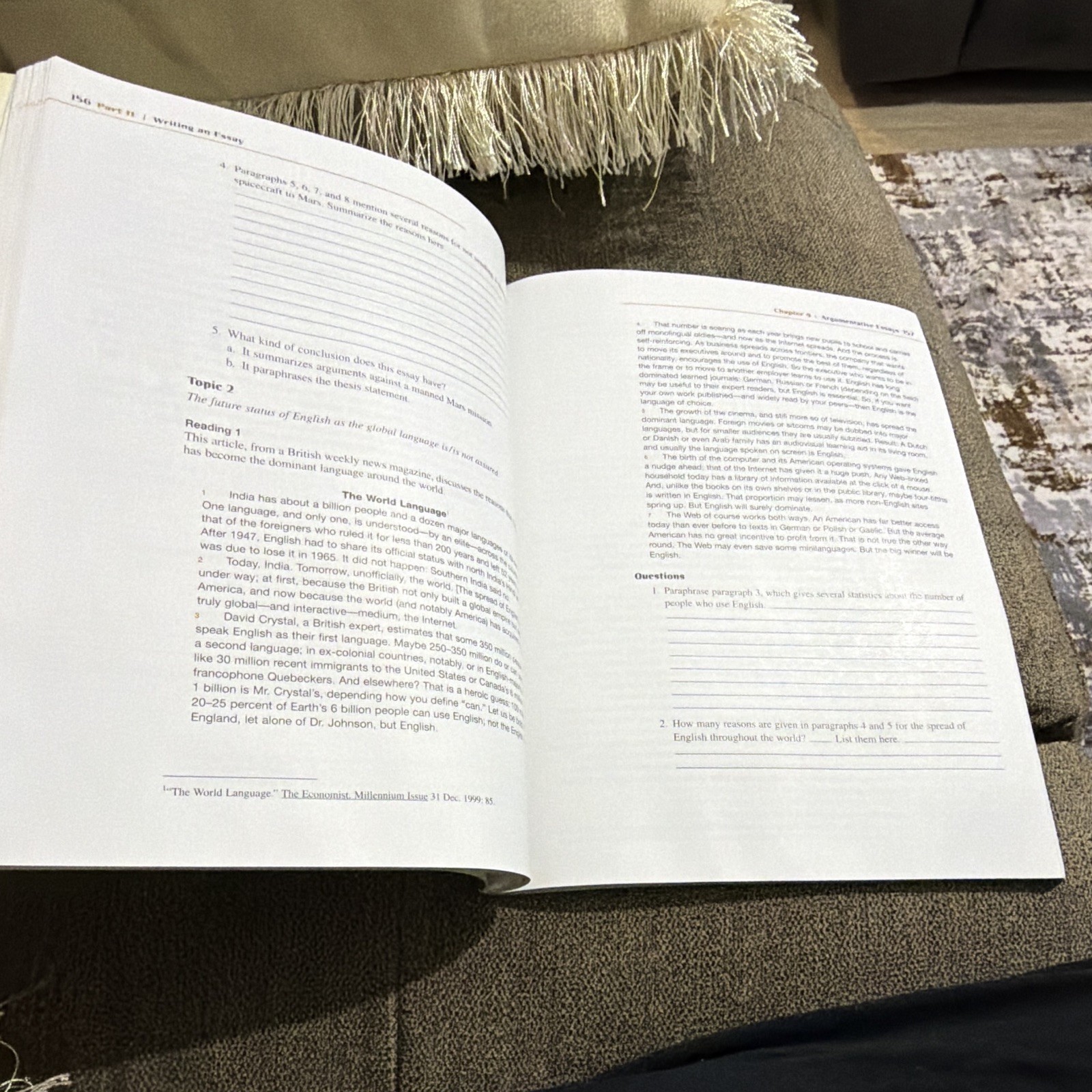 Writing Academic English 4th Ed Level 4 Longman Series Pearson Oshima Hogue